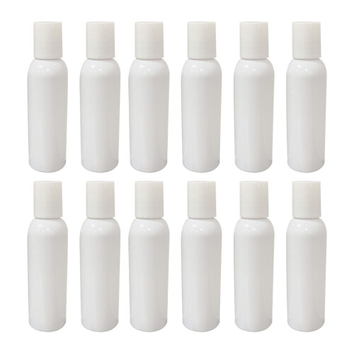 24Pièces Bouteilles Doseuses Blanches Pratiques Pour Camping Et