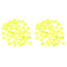 100Pièces Pierres Résine Lumineuses Décoration Aquarium