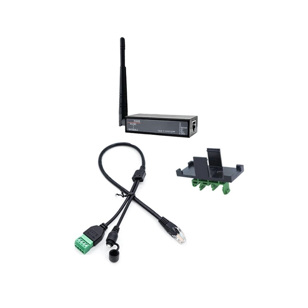Ew41 Rs485 To Wi-Fi&Ble External Antenna Dtu Serial Server, Rj45 Interface 6031541339407