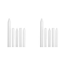 PDR Dent Removal Auto Repair Tool Car Dent Repair Kit White Nylon Pen Tap Down Pen Knock Down Tools 10 Pcs