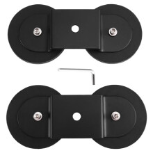 1 Par de Suportes para Barra de Luz de Trabalho LED para Carro, Suporte para Lâmpada, Acessórios À Prova de Choque, Universal para SUV