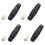 8 Sets Outdoor 3 Way Electrical Cable Connector IP68 Waterproof Junction Box Replaceable Lever Wire Connectors 2