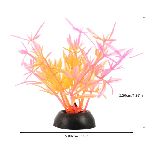 20St Plastic Aquariumplanten Decor Vis Tank Accessoires 1