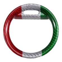 Acabamento de Painel de Ventilação de Ar em Fibra de Carbono para  500 Abarth 2012-2015 Acessórios Moldura Decorativa para Ventilação de Ar