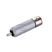 Pure Copper RCA Connector RCA Plug Speaker Terminal for HiFi Audio Speaker Signal Cable DIY Amplifier Subwoofer R201