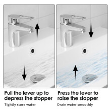 Bathroom Sink Stopper Replacement - Center Assembly for PS2673, PS469, and PSB 327 Drain Repair Kit