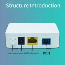 2PCS Gigabit XPON ONU Fiberhome Optical Modem for EPON GPON for OLT WEB Gigabit Single Port