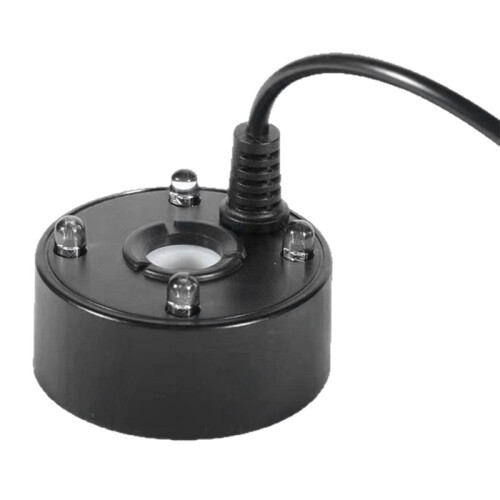 2 Pezzi Nebulizzatore USB 5V per Fontane, Acquari, Laghetti, con 4 Luci LED Colorate 1