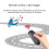 2X 433MHZ 3 Buttons Garage Gate Door Opener Duplicator Copy Remote Controller Clone Cloning Code for Electric Bike 6
