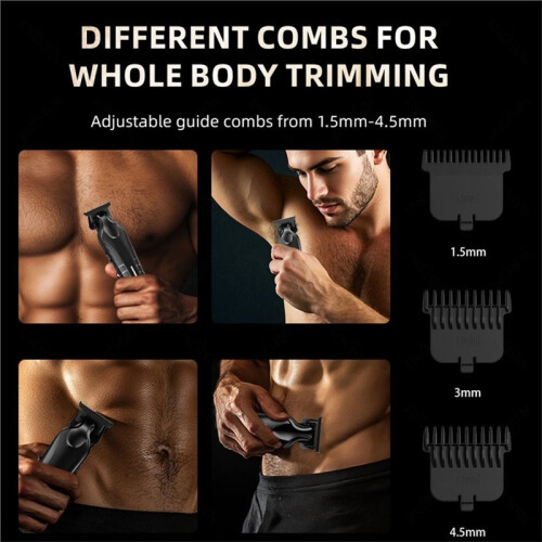 6 Electric Multi Functional Trimmer 5000RPM Powerful Motor Zero  T-Blade for the Best Gift 2