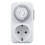 2X Timing Socket 24-Hours Cycle  Mechanical Timer Automatic Shutdown with Overload Protection 16A EU Plug 2