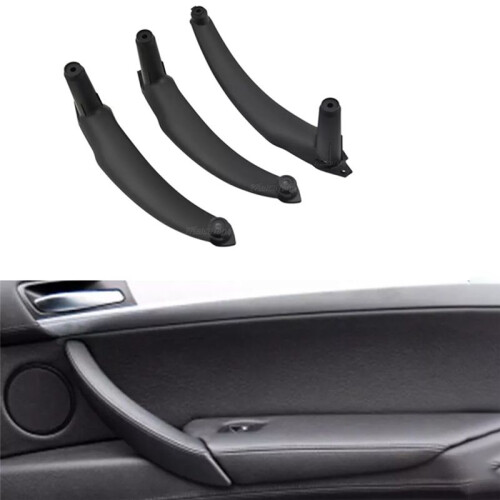 For  X5 E70 X6 E71 E72 LHD Inner Door Handle & Inside Panel Window  Cover Frame 51416975777 , 51416969401 1