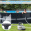 12427 T-Joint for  Ultra Frame Pools Fits 15ft to 16ft Models Durable Replacement Part 5 Pcs 5