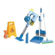 Kids Vacuum Cleaner Toy Electric Realistic Pretend Housekeeping Cleaning Set for Toddlers Educational Gift