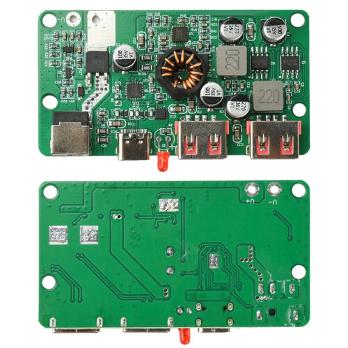 Dual USB Interface Charging Voltage Regulator Controller PD100W Solar Folding Voltage Regulator Controller Junction Box 1