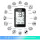 CYCPLUS Bicycle Code Table Accurate Wireless Positioning, Mountain Road Bicycle Speed Measurement Equipment Code Table 5
