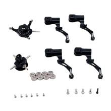 Accesorios para Helicóptero de Control Remoto XK K124: Mejora de Metal, para Disco , Rotor para Cabeza y Palas