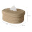Tissue Box Cover Square Tissue Holders Cotton Rope Covers Rectangular Tissue Box Cute Accessories Decorative Organizer A 6