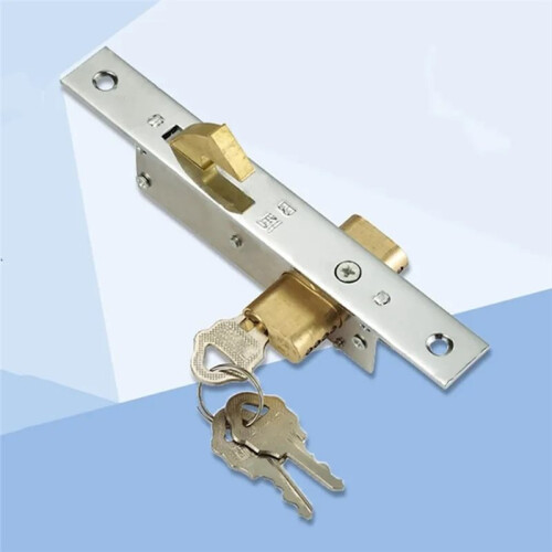 5586 Door Hook Lock Sliding Door Lock Replacement Security Lock with Keys for Kitchen Balcony Accessories