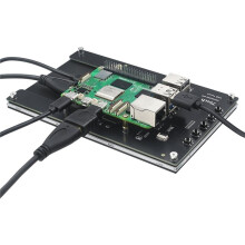 7 Inch voor Raspberry Pi -Compatibel IPS LCD-Scherm met Capacitief Touchscreen (1024x600) voor Raspberry Pi 5, 4B, 3B+ en 3B HD