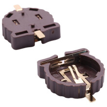 80PCS CR1220 CR1225 Knop Batterij Houder 3V Knop Batterij Houder Plating Temperatuur