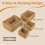 Woven Storage Baskets for Organizing,Rectangular Wicker Nesting Baskets for Shelves, Bathroom, Pantry, Closet, Kitchen 7