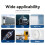 10X 433MHz Wireless Remote Control  RF Relay 12V Remote Control  for Garage Door Motor Light Control 7