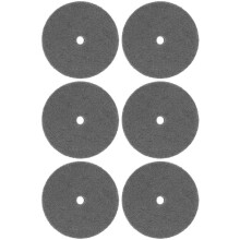 6st 150 mm Diameter 25 mm Dikke 180 Korrelige Vezelwielpolijstschijf