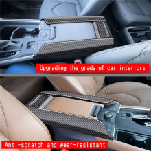Car Center Console Armrest Box Cover Armrest Box Carbon Fiber Trim Sticker for  Grand Highlander 2024