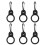 Worgeous 6 Hanger Houder Kettle Zwart 7