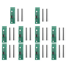 10X 16-Kanaals I/O-Uitbreidingspinmodulekaart I2C-Interface IIC-Ingang-Uitgang MCP23017-E/SS voor Computerspelconsole