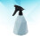 Blauwe Draagbare Spray Plastic Navulbaar Voor 10