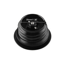 Zwarte Motorfiets Tankdop Metaal Pop-Up Stijl Met O-Ring