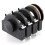 6.35 mm Stereo Audio Socket Jack Connector, 1/4" PCB Solder Right Angle TRS for Professional Audio 7