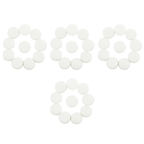 40St Plug Accessoires Wit Siliconen Set Voor Muziekinstrument
