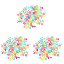 600Pièces Pierres Luminescentes Décor Aquarium Coloré Unique