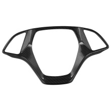 Car Interior Steering Wheel Frame Cover Trim Carbon Fiber Steering Wheel Trims Cover for Corvette C7 2014-2019