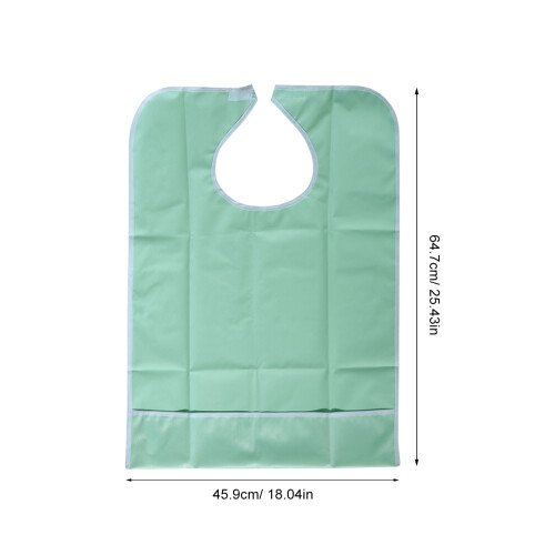 Waterdichte Volwassen Slab Mealtime Protector Met Snaps 1