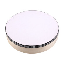 Tambourin à Main de 20 cm, Instrument de Musique à Percussion en Métal pour Jeux de Fête KTV