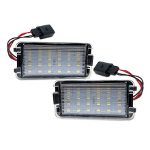 2 Feux de Plaque D'Immatriculation à LED pour Ibiza 6L Arosa Altea Cordoba MK1 MK2 Leon 1M Toledo III