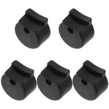 5 Stuks Vingersteun Duim Comfortabele Instrument Zwart