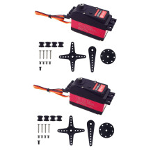 2x DS5160 SSG 60Kg 8.4V High Voltage Waterproof Digital Servo for 1:5 RC Car SAVOX-0236 LOSI XL 5T Robot Arm 270 Servo