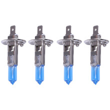 4Pcs 55W H1 White Halogen Headlight Bulb