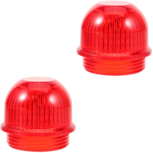2Pièces Accessoires Lampe D'avertissement Rouge En Pièce Résistant 2