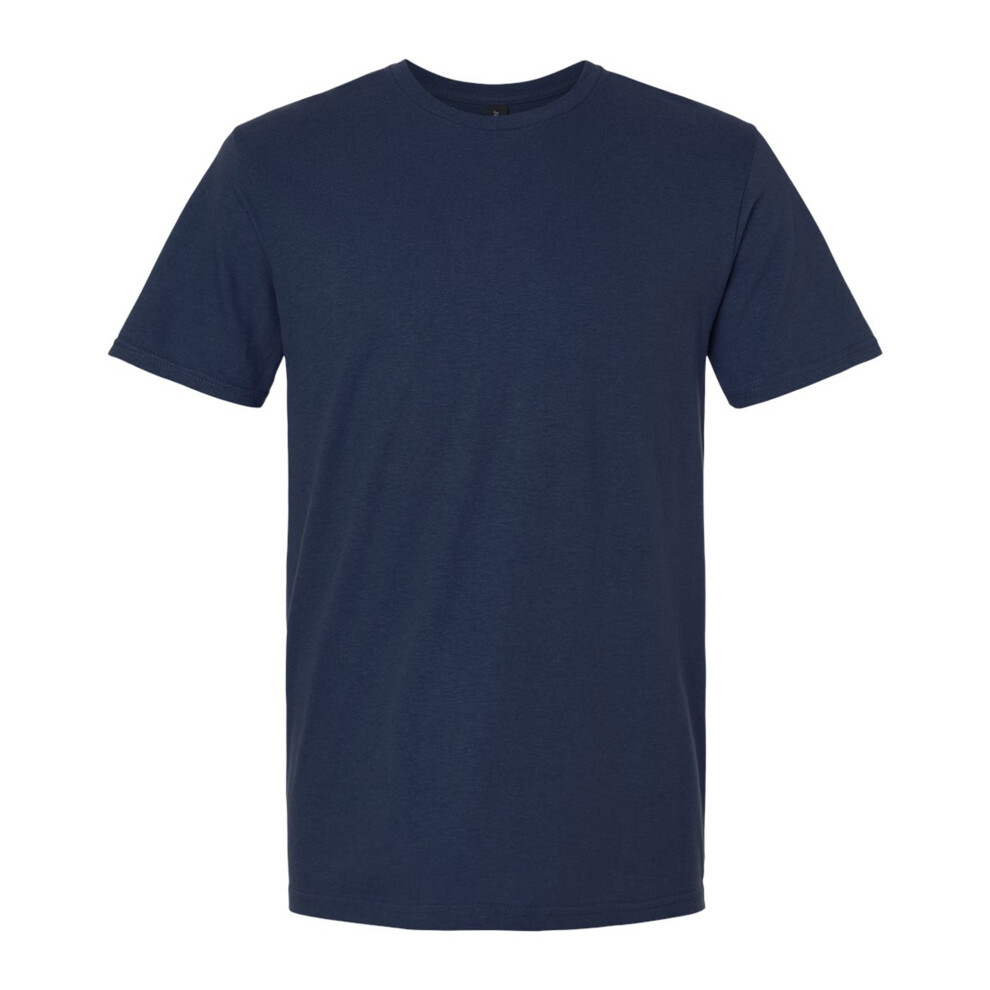 Gildan (3Xl, Navy) Mens Plain Lightweight T-Shirt