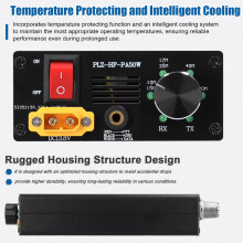 50W Shortwave Power Amplifier with 4-Gear LPF Automatic Transmit & Receive Switching Compatible with Multiple Protocols