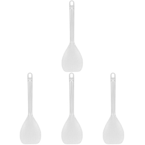 4Pièces Spatules Transparentes Confortables Faciles À 1
