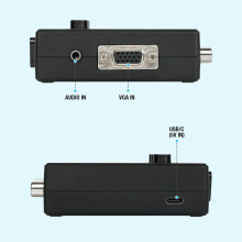 RGBS VGA to YPBPR Component Converter SCART to YPBPR Converter for 64 PS1 PS2 Dreamcast Retro Game Consoles