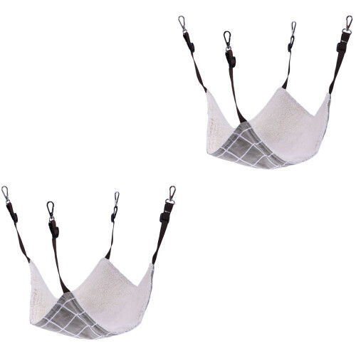 2Pièces Lit Pour Chat Multi Usage, Coussin Suspendu Confortable 1