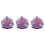 3Pièces Bonnets De Bain Nylon Élastique Confort 4